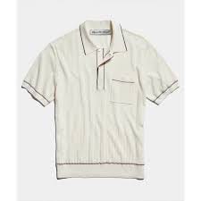 Men's cotton shirt — natural weave