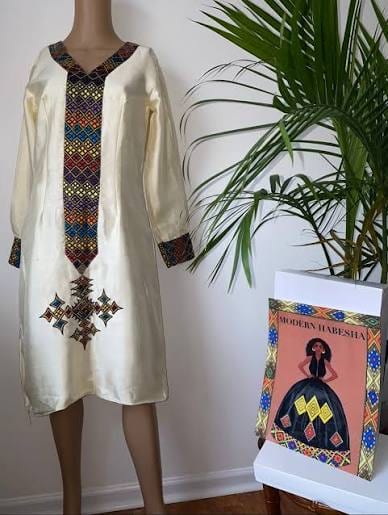 Habesha Kemis — hand-embroidered