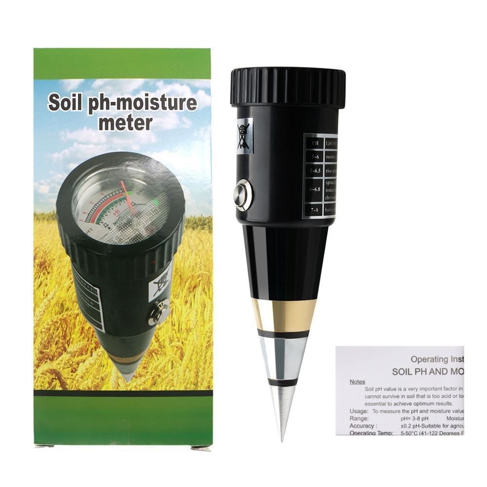 Soil ph moisture meter