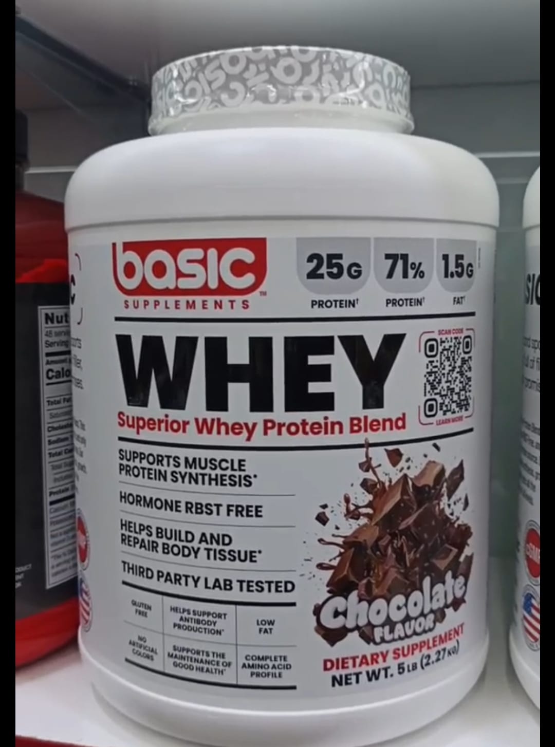 basic suppliments Whey protein