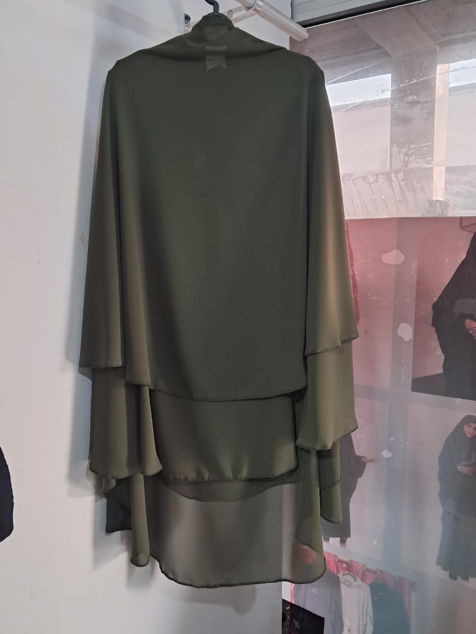 Double layered khimar