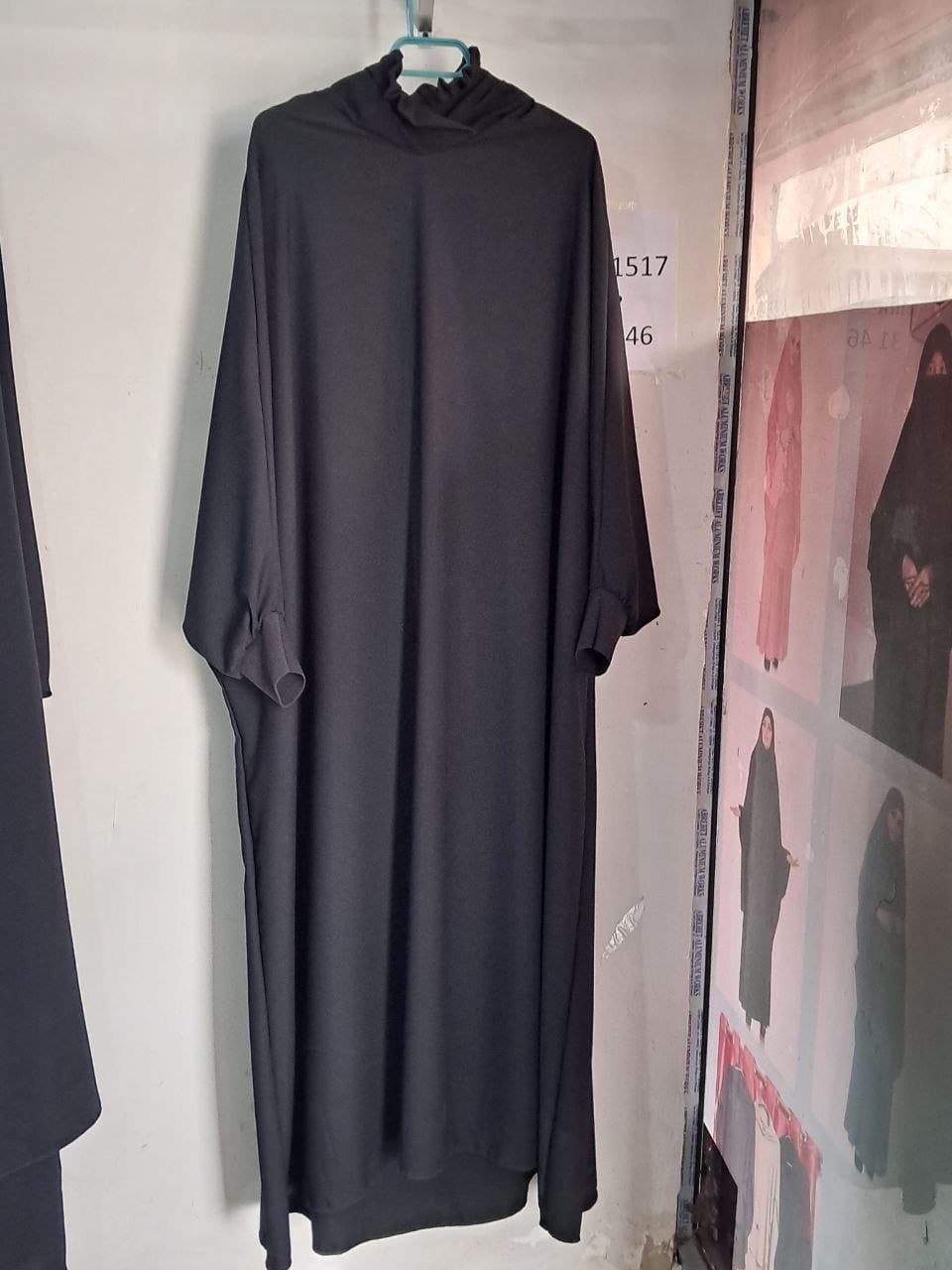 Jilbab with cape