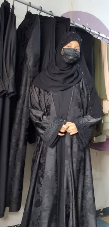 Abaya with new material