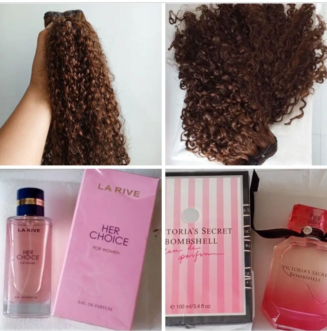 human hair and pefume
