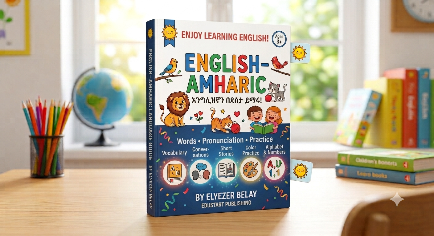 English amharic vocabulary and conversation book