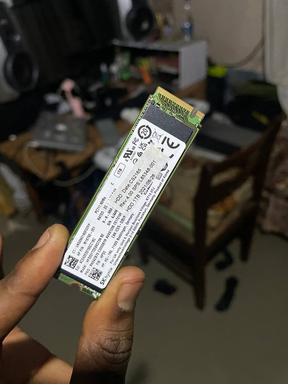 1 TB SSD drive
