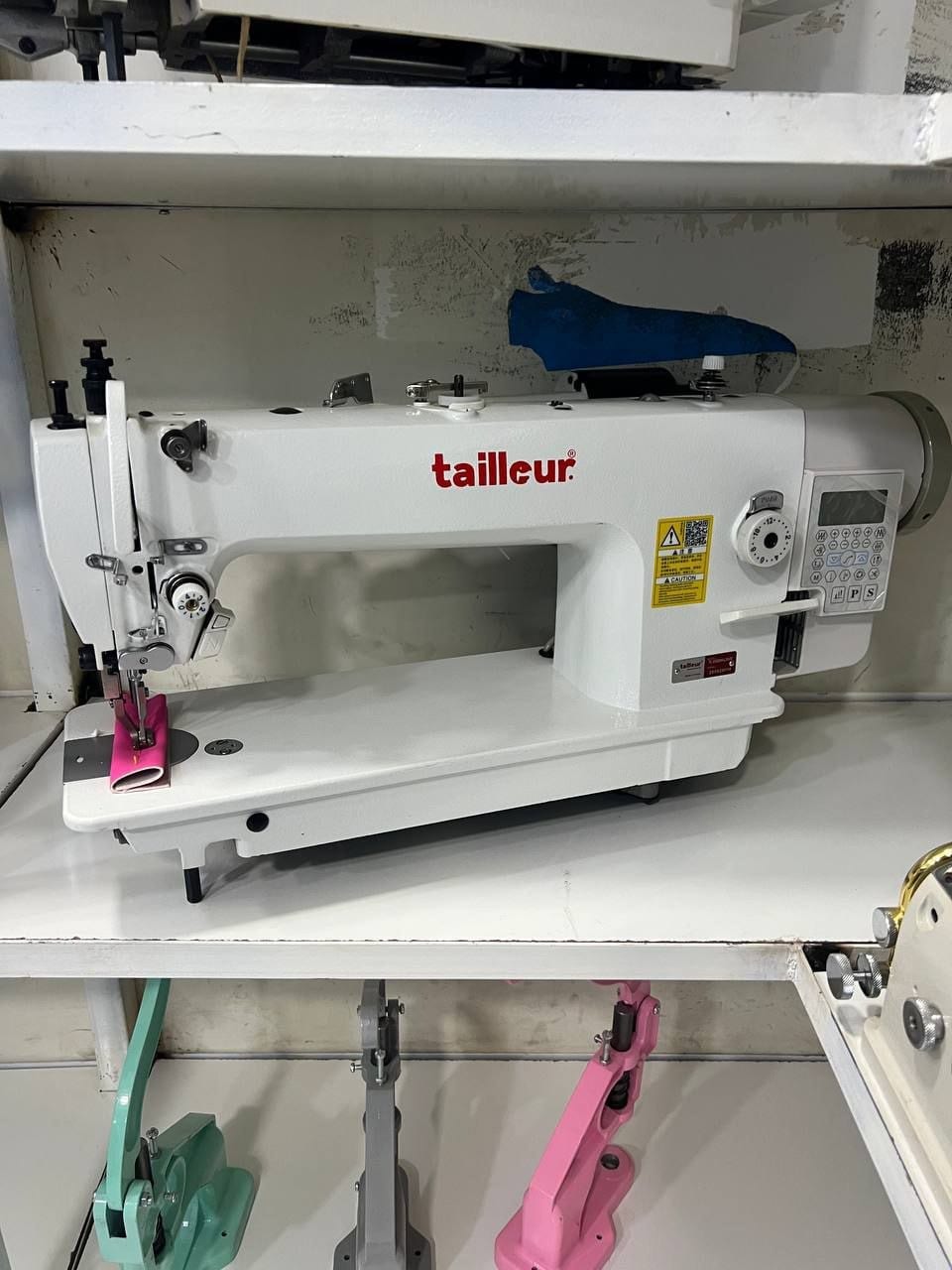 walking foot machine leather